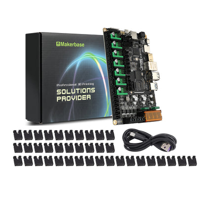 [MKS Monster8 V2] Upgrade 8 axis Motherboard, 32bit. Support Marlin 2.0 & Klipper Firmware 32bit Compatible with TMC2209