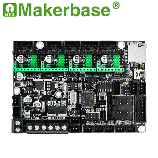 [MKS Robin E3D V1.1] 32bit Controller Board, Support Pluggable Stepper drive,For Ender-3/5 and CR-10/CR-10S 3D Printers