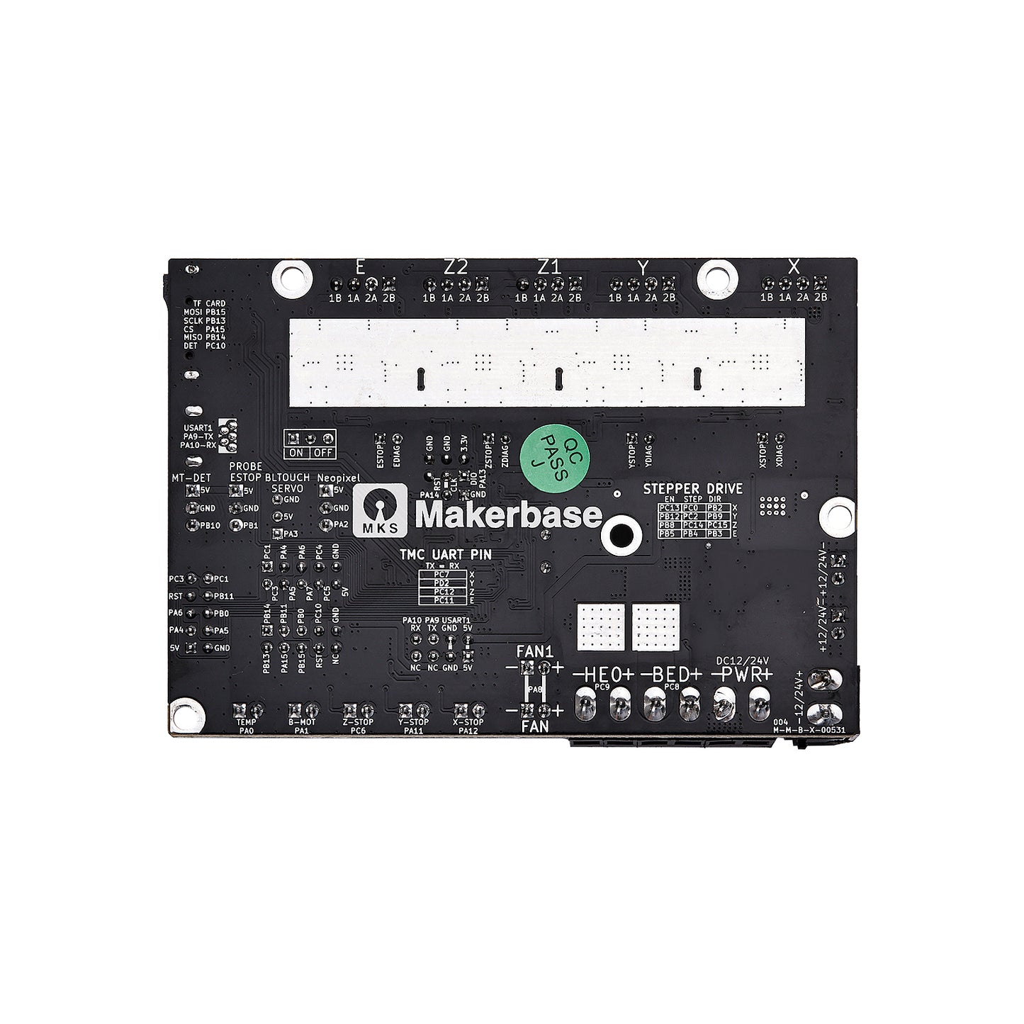 [MKS Robin E3 V1.1]Silent Controller Board integrated 4 TMC2209 Drivers, Replacement board for the Creality Ender-3/5 and CR-10 3D Printers, Voron 0.1 & Klipper