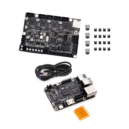 [MKS Robin E3 V1.1]Silent Controller Board integrated 4 TMC2209 Drivers, Replacement board for the Creality Ender-3/5 and CR-10 3D Printers, Voron 0.1 & Klipper